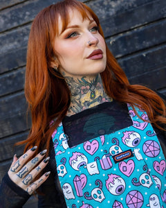 Pretty Spooky Stretch Twill Dungarees