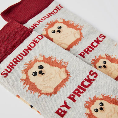 Surrounded By Pricks Socks