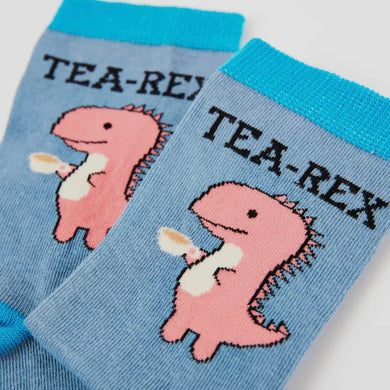 Tea Rex Socks
