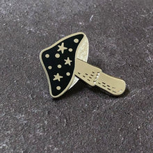 Load image into Gallery viewer, Celestial Toadstool Enamel Pin