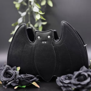 Black Bat Shoulder Bag