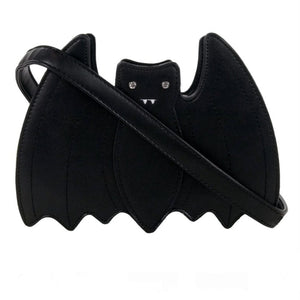 Black Bat Shoulder Bag