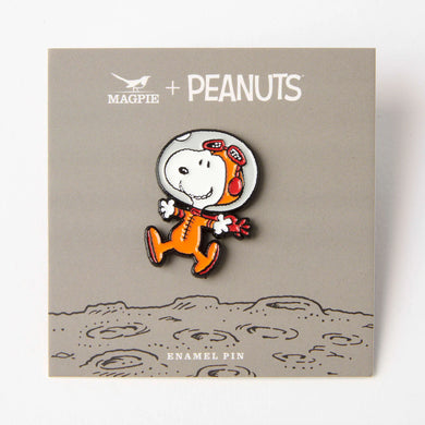 Peanuts Space Enamel Pin - Snoopy