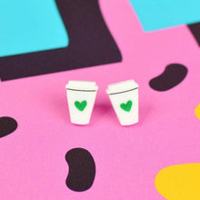 Load image into Gallery viewer, Coffee Cup Earrings