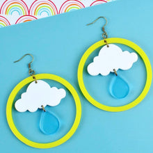 Load image into Gallery viewer, Rain Cloud Earrings