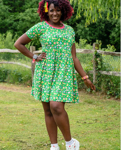 Rebel Romance x Dipstick Store Bugs Stretch Smock Dress