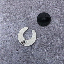 Load image into Gallery viewer, Mini Moon Enamel Pin