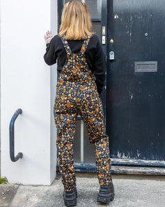 Highland Cows Stretch Twill Dungarees