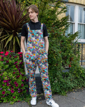 Load image into Gallery viewer, Halloween: Spooky Stuff Stretch Twill Dungarees