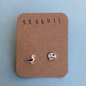 Seagull Earrings