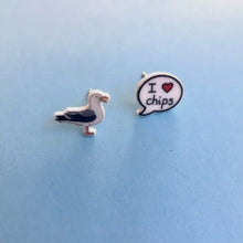 Load image into Gallery viewer, Seagull Earrings