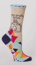 Load image into Gallery viewer, You Crafty Bitch Women’s Socks