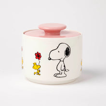 Load image into Gallery viewer, Peanuts Candy Jar Love is in Bloom