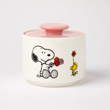 Load image into Gallery viewer, Peanuts Candy Jar Love is in Bloom