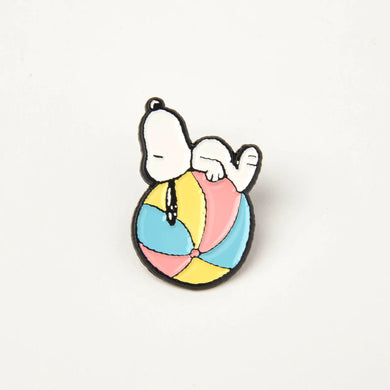 Peanuts Enamel Pin - Beachball