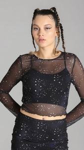 Zodiac Mesh Top