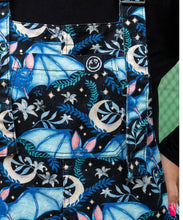 Load image into Gallery viewer, Rebel Romance Night Flight Stretch Dungarees 🦇