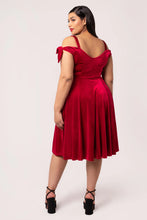 Load image into Gallery viewer, Carrie Dress Red