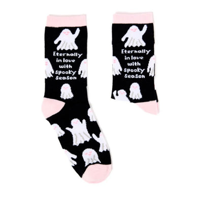 Ladies Eternally In Love With Spooky Season Socks