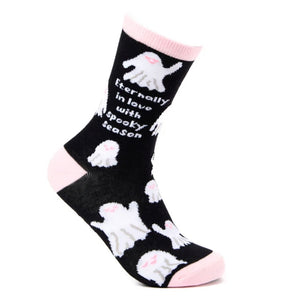 Ladies Eternally In Love With Spooky Season Socks