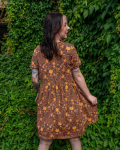 Load image into Gallery viewer, Halloween: Autumn Pumpkin Oversized Smock Dress