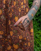 Load image into Gallery viewer, Halloween: Autumn Pumpkin Oversized Smock Dress