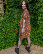 Load image into Gallery viewer, Halloween: Autumn Pumpkin Oversized Smock Dress