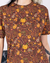 Load image into Gallery viewer, Autumn Pumpkins Short Sleeve T Shirt