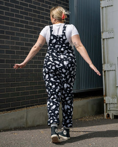 Cousins Rebel Romance x Yasmin Cousins Ghosties Stretch Dungarees