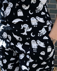 Cousins Rebel Romance x Yasmin Cousins Ghosties Stretch Dungarees