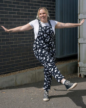 Load image into Gallery viewer, Cousins Rebel Romance x Yasmin Cousins Ghosties Stretch Dungarees