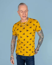 Load image into Gallery viewer, Buzzy Bee Mustard Gold Tee