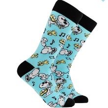 Load image into Gallery viewer, Snoopy Socks Jammin’