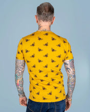 Load image into Gallery viewer, Buzzy Bee Mustard Gold Tee
