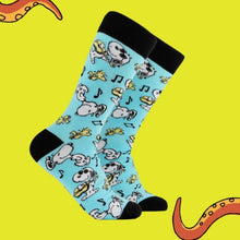 Load image into Gallery viewer, Snoopy Socks Jammin’