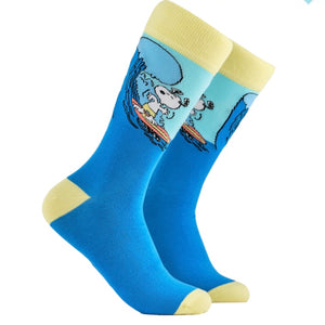 Snoopy Surf’s Up Socks