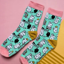 Load image into Gallery viewer, Moomin Family Print Socks