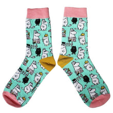 Load image into Gallery viewer, Moomin Family Print Socks