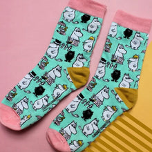 Load image into Gallery viewer, Moomin Family Print Socks