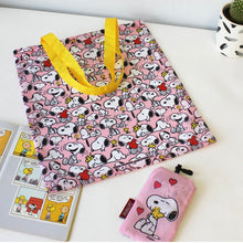 Load image into Gallery viewer, Snoopy Love Tote Shopper Bag