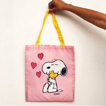 Load image into Gallery viewer, Snoopy Love Tote Shopper Bag