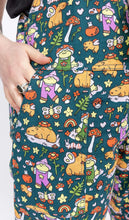Load image into Gallery viewer, Run &amp; Fly x Nimbob Capybara Fairies Stretch Twill Dungarees