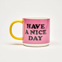 Load image into Gallery viewer, Peanuts Have A Nice Day Mug