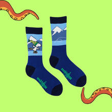 Load image into Gallery viewer, ON THIN ICE SOCKS - PEANUTS