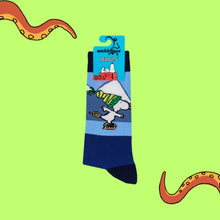 Load image into Gallery viewer, ON THIN ICE SOCKS - PEANUTS