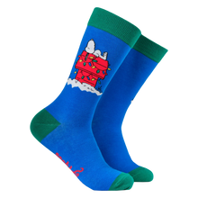Load image into Gallery viewer, NIGHT ON THE TILES SOCKS - PEANUTS