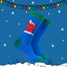 Load image into Gallery viewer, NIGHT ON THE TILES SOCKS - PEANUTS
