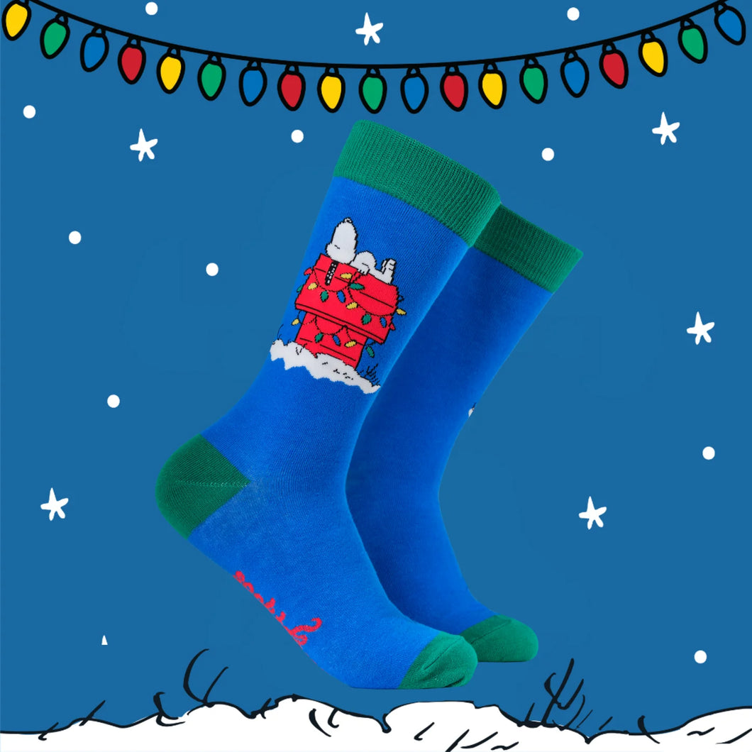 NIGHT ON THE TILES SOCKS - PEANUTS