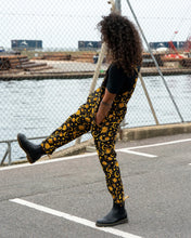 Load image into Gallery viewer, Rebel Romance Celestial Sun and Moon Stretch Dungarees