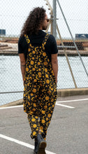Load image into Gallery viewer, Rebel Romance Celestial Sun and Moon Stretch Dungarees